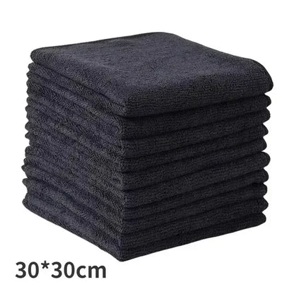 5Pcs Thicken Microfiber Cleaning Cloths Bicycle Car Kitchen Clean Towel Absorbent Soft Stain-removing Cloth Reusable Clean Tools