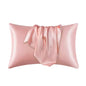 Pillowcase Silk Pillow Cover Silky Satin Hair Beauty Pillow case Comfortable Pillow Case Home Decor wholeStandard/Queen 1PC