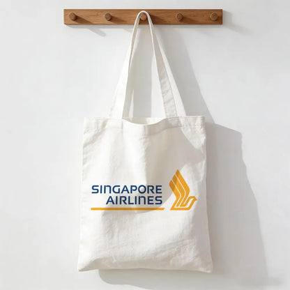 Singapore Airlines Storage Bags Handbag Women Casual Underarm Top Handle Bag Lady Shopping Travel Bags