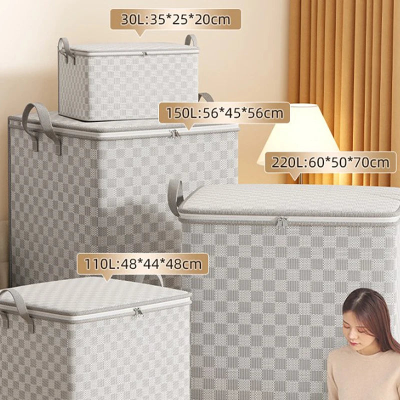 Storage box, clothes, blankets, waterproof, dustproof, moisture-proof pattern, arrow, moving packaging bag