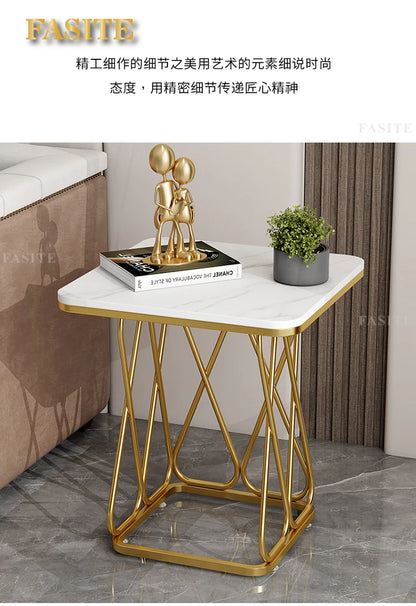 Modern Nordic Coffee Table Bedside Marble Luxury Coffee Table Service Living Room Furniture Salon Table Basse De Salon Desk Mesa