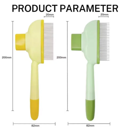 Dog Comb Pet Hair Remover One Button Dogs Brush Self-cleaning Cat Brush Massage Combs for Dog Grooming Brushes for Pet Products