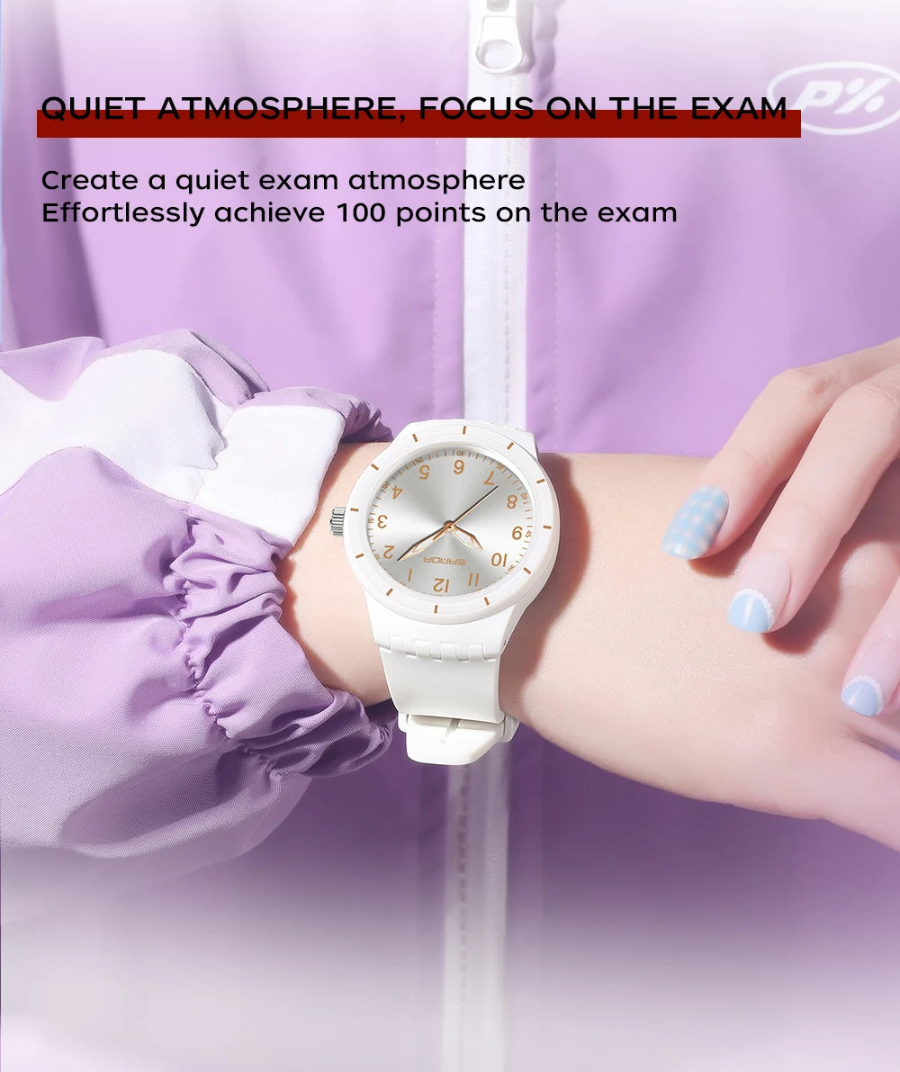 SANDA New Fashion Man Sports Watches Unisex Quartz Watch Simple Waterproof 50M Night Light Men Woman Student Gift Silicone Watch