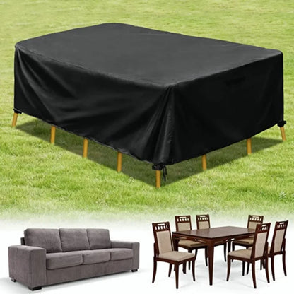 Universal, Full size Garden Furniture Cover Set - Chair Cover & Sofa Table Cover, UV Resistant & Waterproof