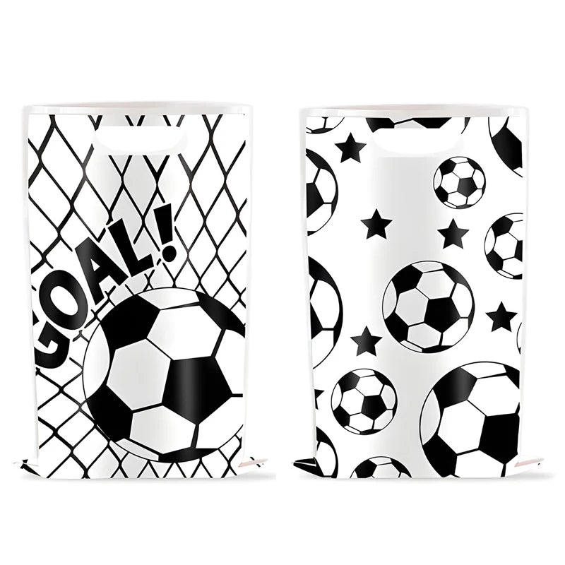 Blue Football Birthday Party Decoration Supply Birthday Soccer Plates Cups Napkins Towel Paper Tableware Tablecloth Party Favor