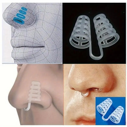 Mini Anti-Snoring - Soft Silicone Nasal Expander, Comfortable to Wear, Reusable and Washable for a comfortable sleep