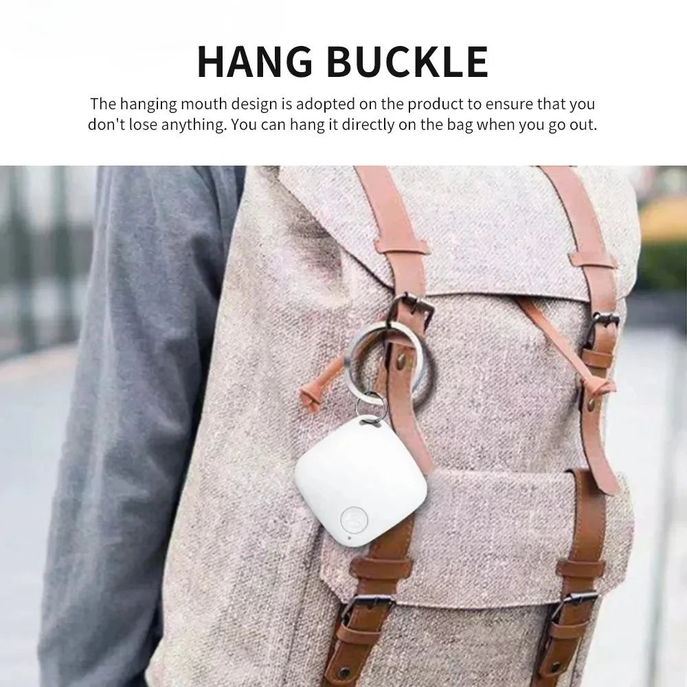 Mini Bluetooth 50 Round Tracker Anti Lost Smart Locator Device For Pet Kids Bag Wallet Tracking Finder Accessory