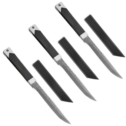 1/2/3-piece meat cutting knife set - stainless steel sharp blades. Suitable for kitchen use for cutting fruits and removing bone