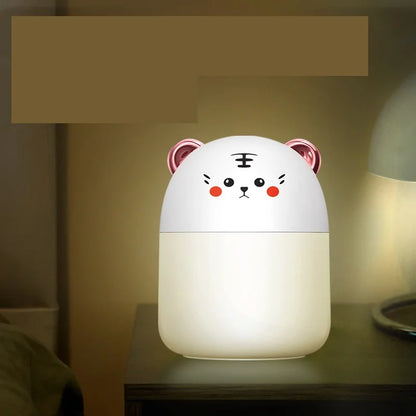 250ml New Desktop Humidifier With Colorful Atmosphere Light Cold Mist Aroma Diffuser Home Bedroom Humidifier Purifies