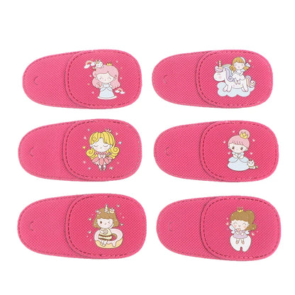 【6Pcs/set Children Health Care Kids Occlusion Medical Lazy Eye Patch Eyeshade For Kids Strabismus Vision Care Kit】