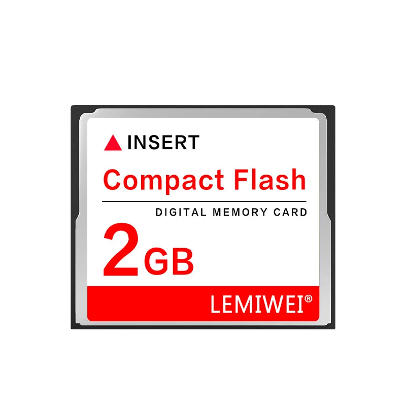 Lemiwei Memory Card 256MB 512MB Compact Flash Card 1GB 2GB 4GB CF Card 8GB 16GB 32GB 64GB Compactflash Card For Camera