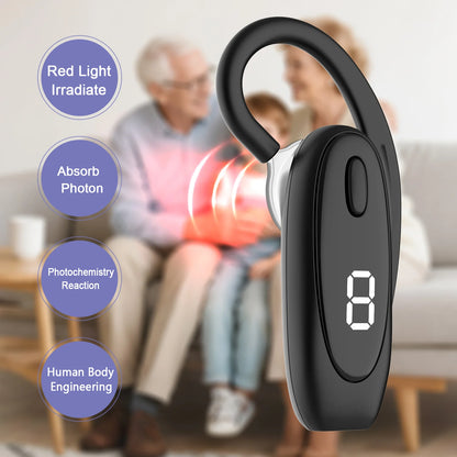 Smart nanometer 650nm Tinnitus Ear Laser Therapy Irradiation Tinitus Otitis Media Deafness Treatment Ear-hanging Style Earplug