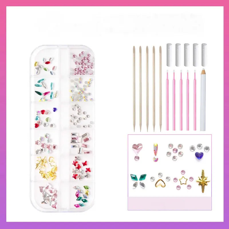 Professional Tooth Gem Kit DIY Crystals Jewelry Kit Teeth Gems Kit Fashionable Tooth Gems Kit for Teeth Teeth Jewelry Starter