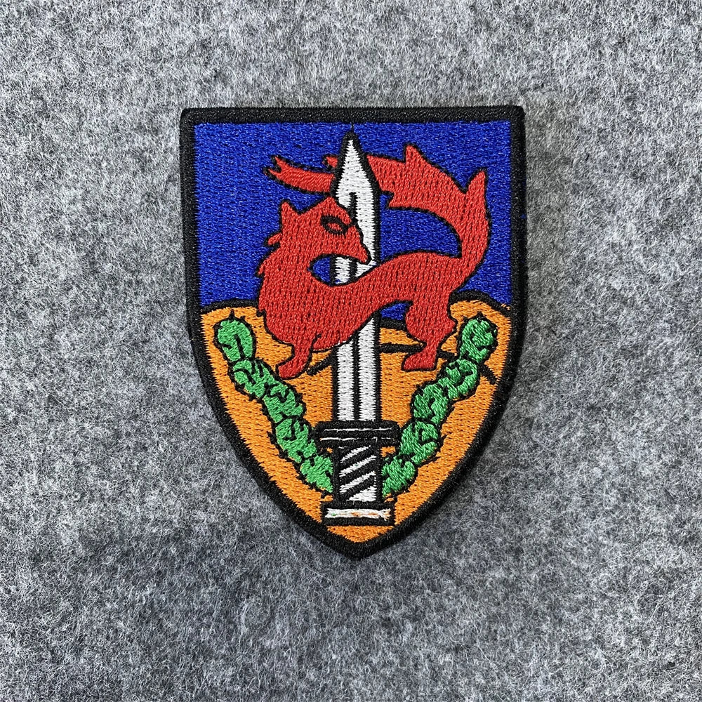 Israeli Army Forces Flag Tactical Patch for Clothes Hook&Loop Embroidery Morale Badge Paramedic Israel Outdoor Backpack Sticker