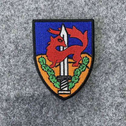 Israeli Army Forces Flag Tactical Patch for Clothes Hook&Loop Embroidery Morale Badge Paramedic Israel Outdoor Backpack Sticker