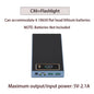 6* 18650 Power Bank Case Wireless Fast Charge PD CX6 For Smart Phone Charging Flashlight Dual USB DIY Battery Storage Boxes