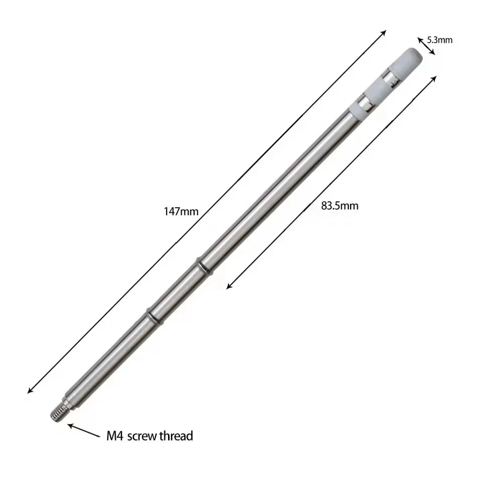 T12 T-shaped Iron compatible with FX-951 soldering station T12-1401/1402/1403/1404/1405 Heating Core Efficient Heat Conduction