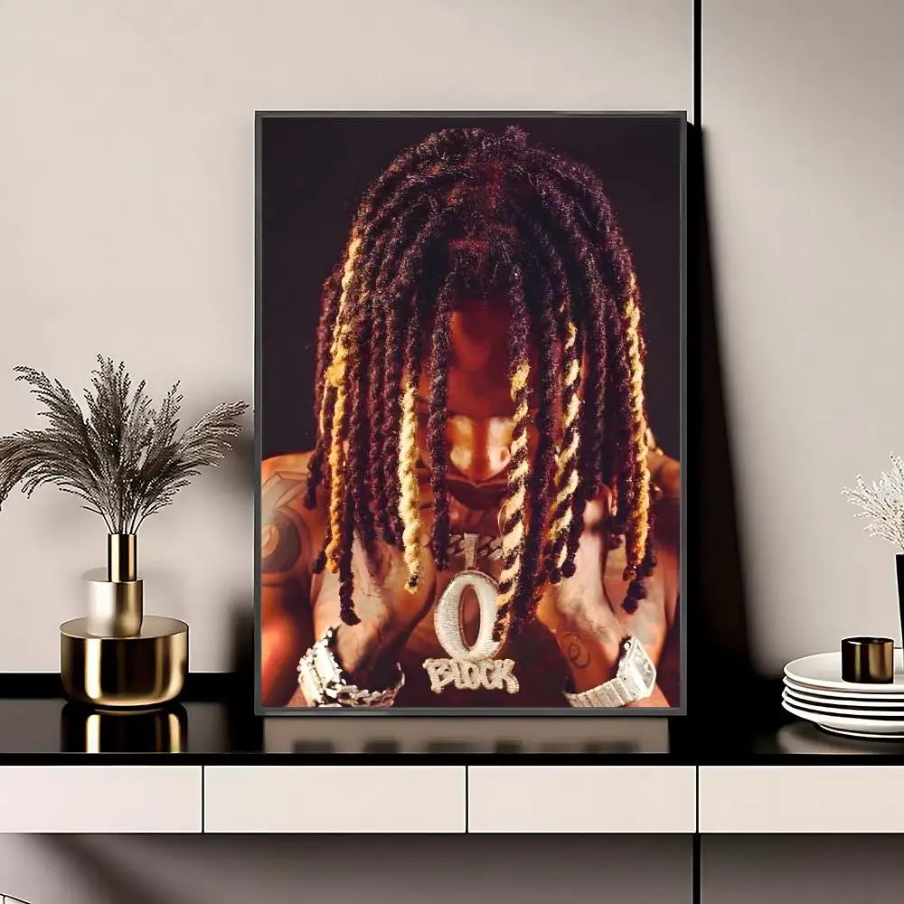 Singer King Von Poster Posters Anime Room Decor Decoration Movie Backpack Wall Interior Music Wall Art