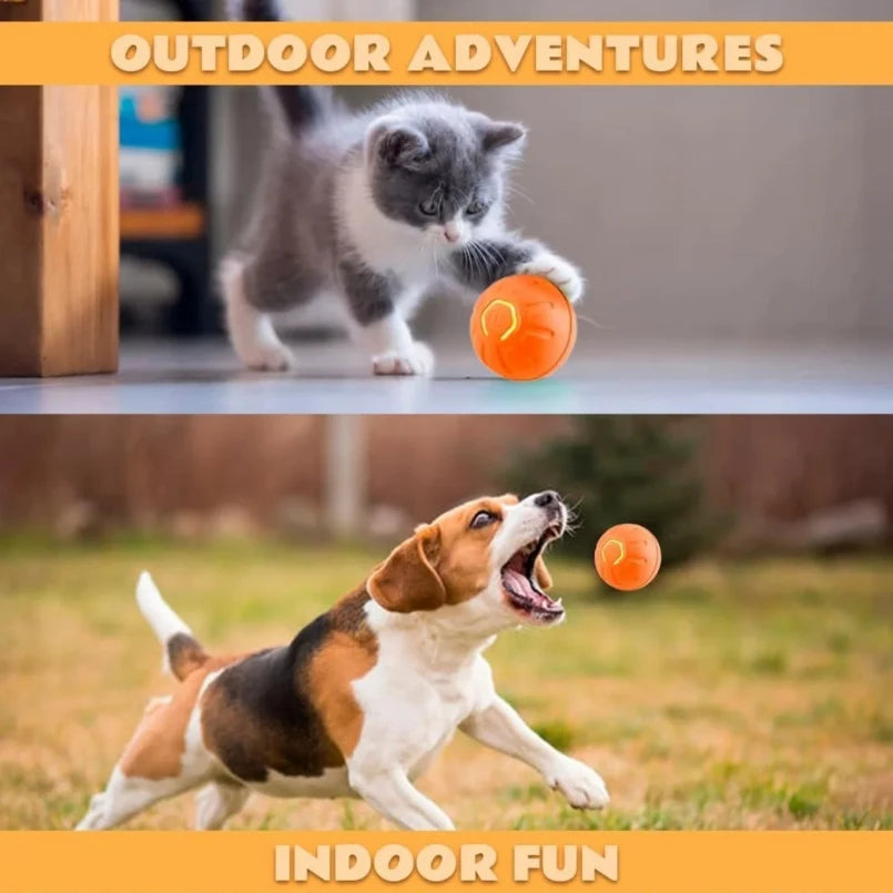 Pet toys Gravity Electric Amusement Pet Ball Smart Bouncing Ball For Dogs and Cats