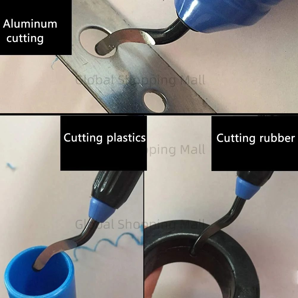10PCS Swivel Blades 360 Degree Rotary Head for Hand Deburring Tool Kit High Speed Burr Removal Blade BS1010 BS1018 BK3010 BS3010