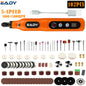 Wireless Rotary Tool 13000mAh Battery 5 Variable Speed Mini Cordless Grinder Pen Style Electric Grinding Polishing Kit for DIY