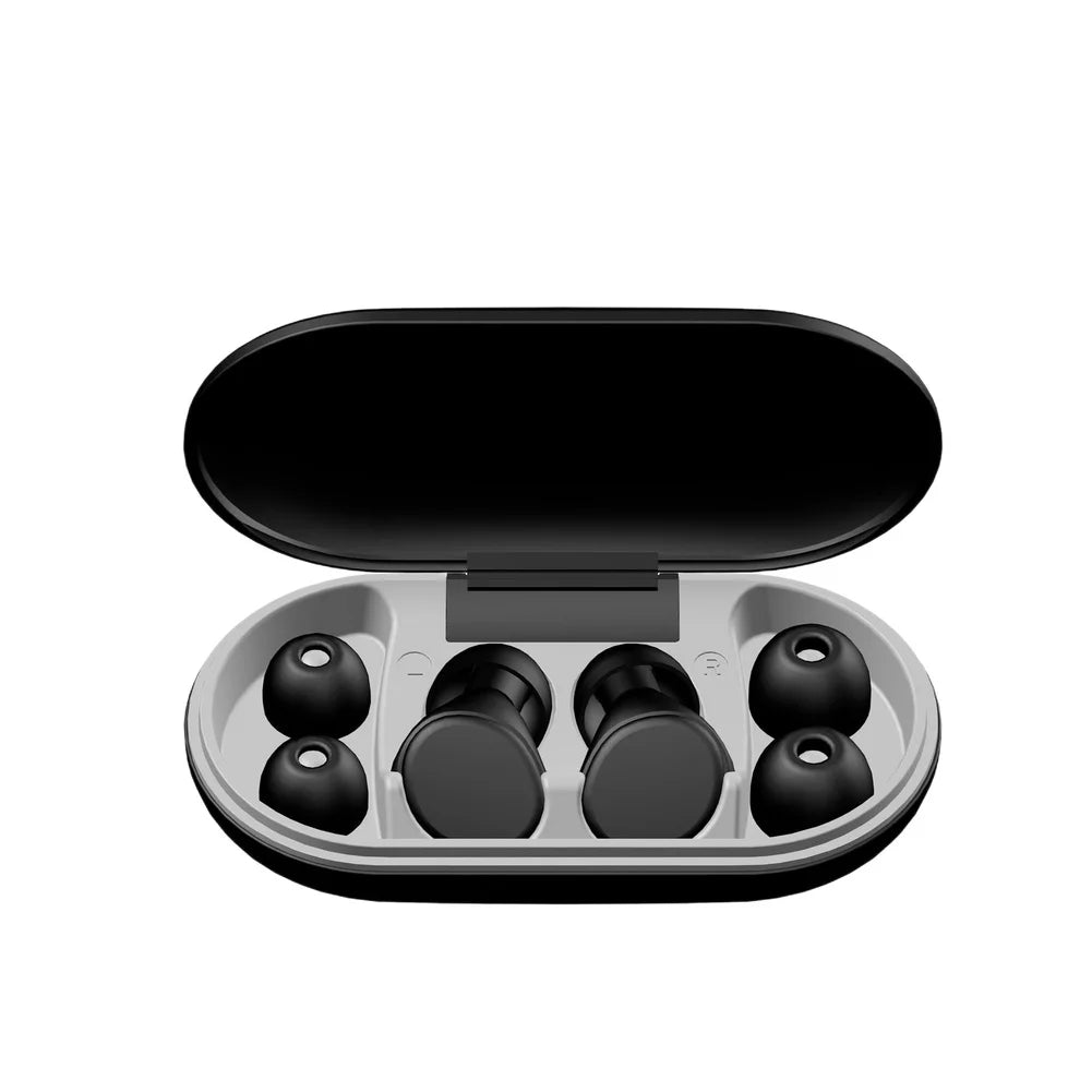 36dB Noise Cancelling Ear Plugs for Sleeping for Side Sleepers - Reusable Sound Blocking Protection for Snoring, Travel & Focus