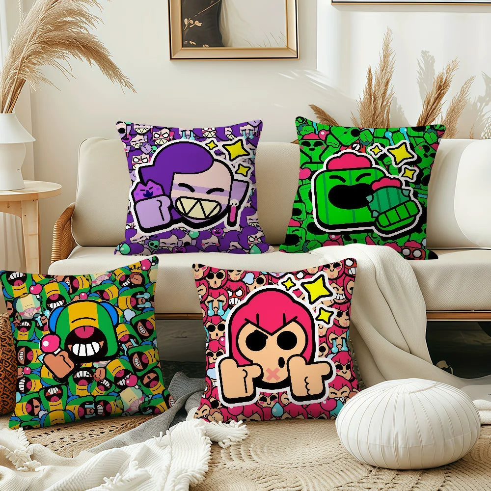 Game B-Brawlers sirius cushion cover Best Home Office Coffee Pillow Sofa Printing Decoration Room Shop Car Nordic Simplicity Hit