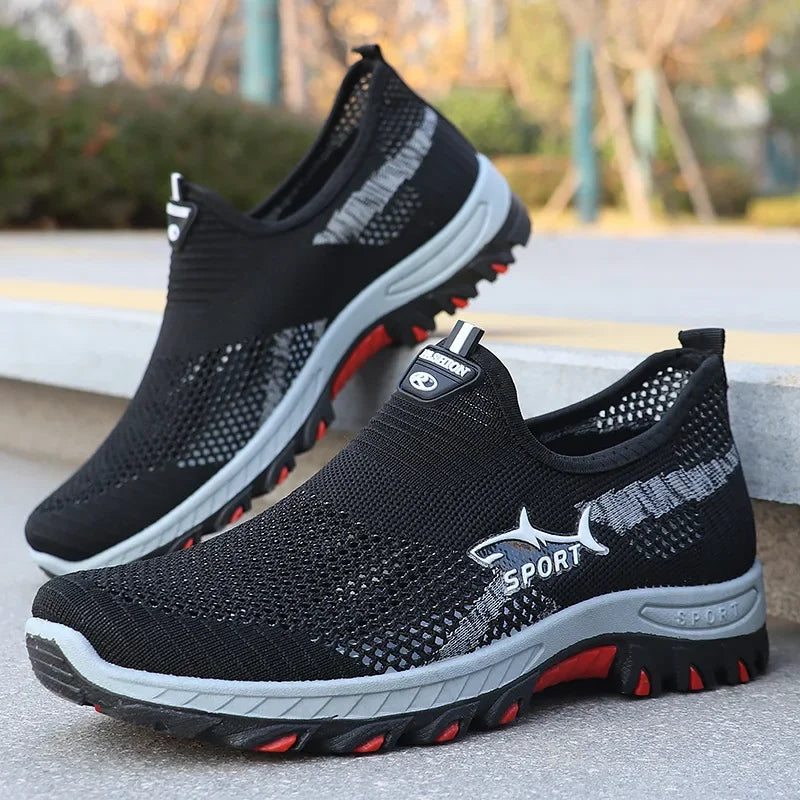 Men's Summer Sneakers Breathable Mesh Summer Sports Shoes Casual Sneakers Free Shipping Shoes