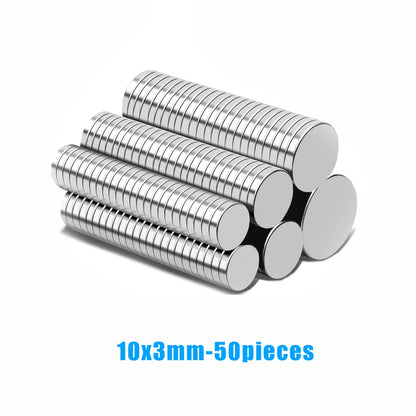 Super Powerful Magnets Strong Disc Magnets for Fridge, DIY, Building, Scientific, Craft,Refrigerator Magnet, 5x2 8x2 10x2 10x3