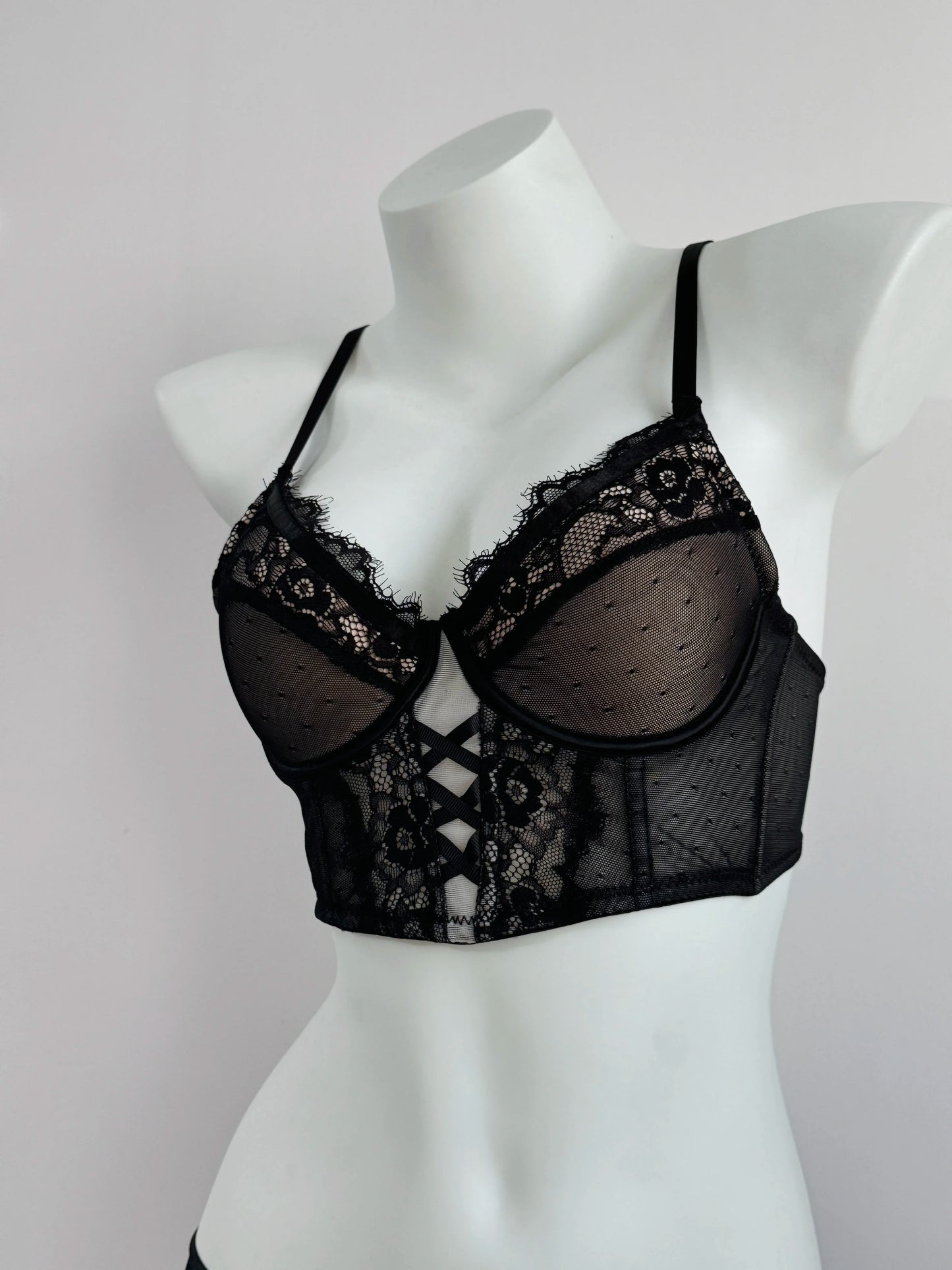 Luxury Fishbone Lace Bra Set for Small Chest | Anti-Sag Soft Underwire Push Up | Tuck Side Fat Enhancer | Sexy Tushy G & Panty