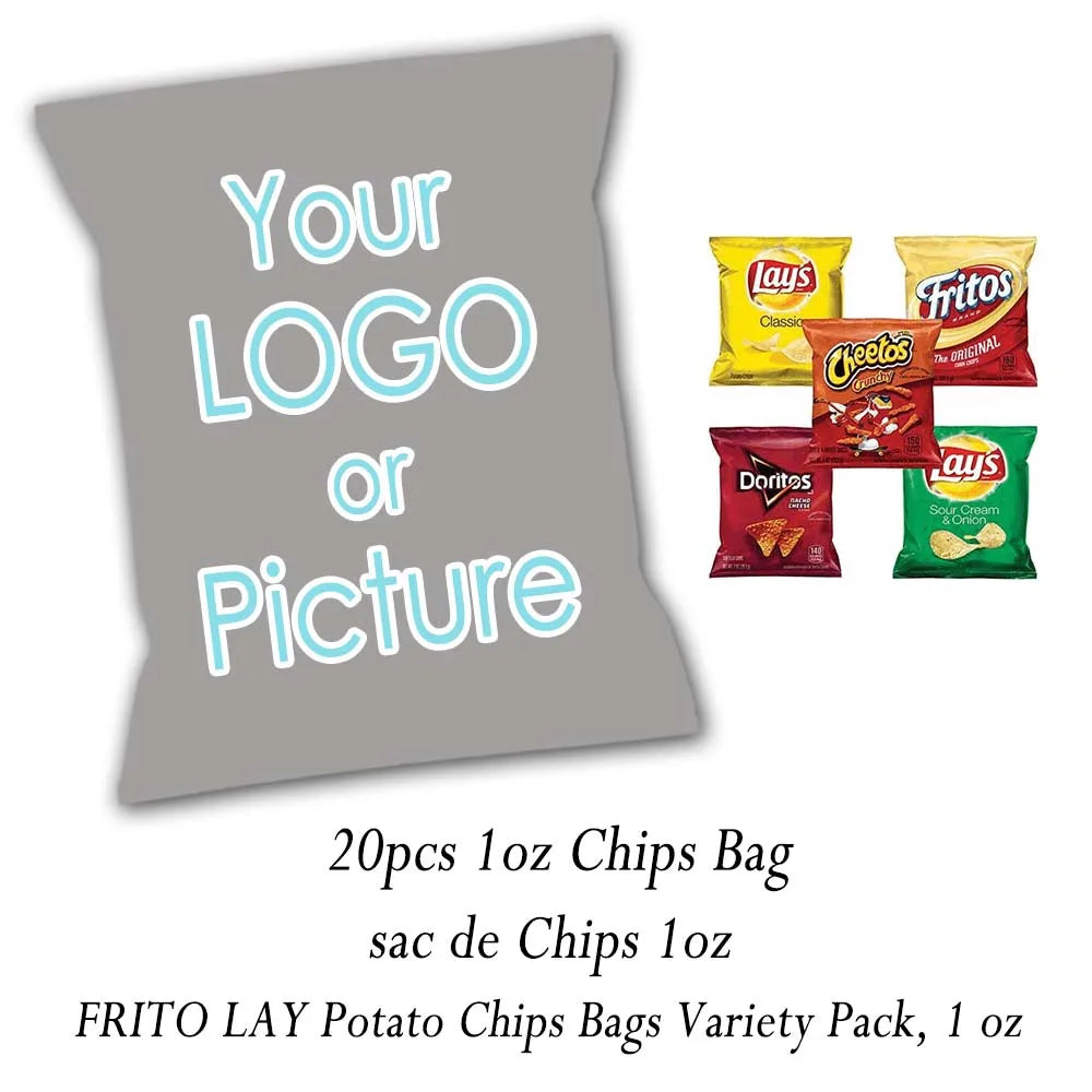 Boss Photo Party Chips Bag Crisp Packets Juice Labels Chocolate Bar Wrapper Person Party Decor Custom Halloween Party Goody Bag
