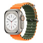Ocean Strap for apple watch Band 44mm 40mm 45mm 41mm 49mm 46mm silicone correas bracelet iWatch series 7 5 6 3 se 8 Ultra 2 9 10