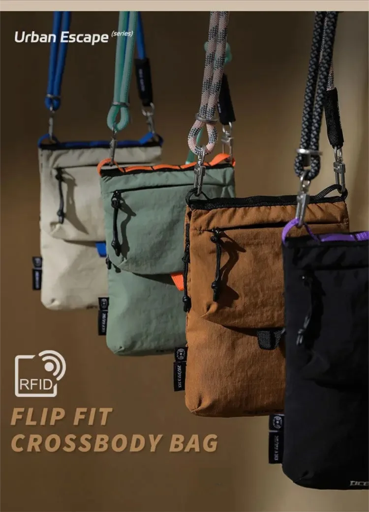 OCEGEAR Crossbody Bag Multifunctional Mini Anti-Theft Credit Cards Phone Shoulder Bag Travel Business Small Sling Purse Bag