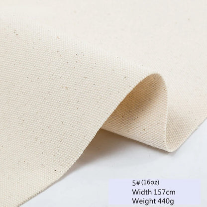 100% Cotton Primary Color Canvas Fabric By Half Meters for Sewing Sofa Cover DIY Bags Cloth Curtain Sofa Cover Material  W300073
