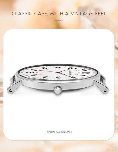 LIGE New Fashion Women's wristwatch Ultra-Thin Quartz Watches for Woman Waterproof Luminous Silicone Ladies Watches Pink Clock