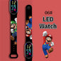 Kids LED Watch Touch Control Digital Watch Silicone Strap Waterproof Sport Wristwatch for Boys Girls Children Birthday Gift