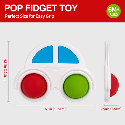 Baby Finger Toys Infant Montessori Colorful Sensory Toys Anti Stress Relief Toys Early Education Intensive Training Fidget Toys