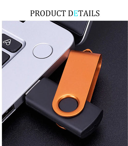 128GB USB 2.0 Flash Drive 64GB Pen Drive 16GB Pendrive 32GB Disk On Key USB Stick 4GB Memory Flash Disk Real Capacity Promotion