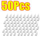 1-50Pcs Smooth Head Adjustable Soldering Repair Iron Plastic Smoothing Tip Head 45 Degree Elbow Welder Head for Welding Tools
