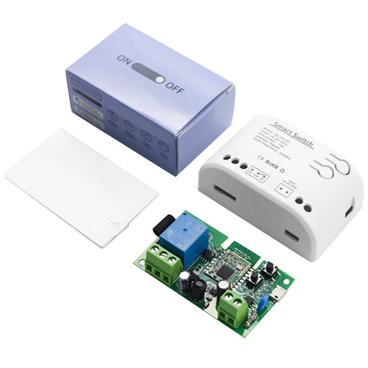 Tuya Zigbee Relay 4CH Smart Home Switch Module APP Remote Control Wireless Radio RF 433 4 Channel Relay for Zigbee Gateway Hub