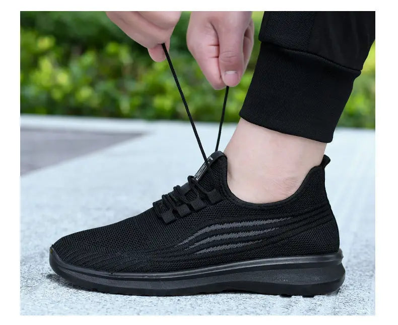 Men's Casual Sneakers Summer Breathable Flat Shoes Lightweight Affordable Free Shipping Shoes