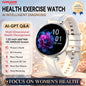 2026 New Women's Health Care Smartwatch ECG Blood Pressure Uric Acid Blood Lipids Sports IP68K Bluetooth call Fashion Smartwatch