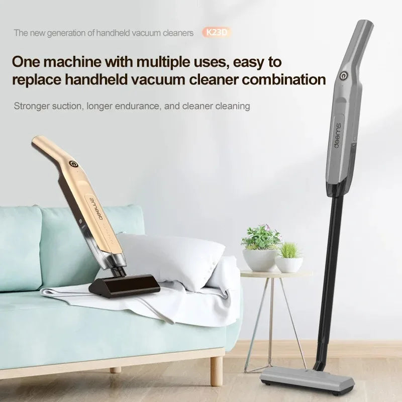 Wireless Handheld Vacuum Cleaner 20000Pa Strong Suction Lightweight Deep Cleaning for Home Pet Hair Car Floor Sweeping Tool