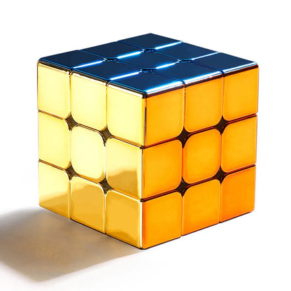 Shengshou Plating 3x3x3 Magnetic Magic Cube Professional Speed Puzzle Cubo Magico Educational Toy Games Birthday Christmas Gifts