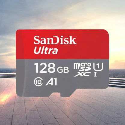 Original SanDisk Memory card 32GB 64GB Class10 128GB 140MB/s UHS-I flash micro TF/SD Card C10 Ultra A1 microSDHC/SDXC