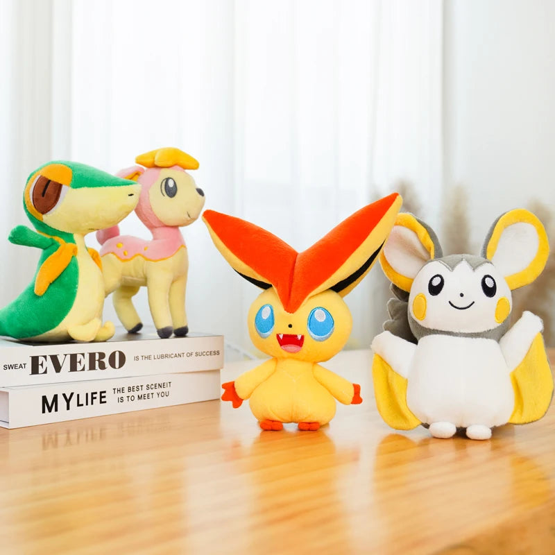 Tepig Oshawott Pokemon Stuffed Doll Pokemon Pikachu Sleeping Series Sylveon Glaceon Leafeon Gengar Plush Piplup Peluche Toy Gift