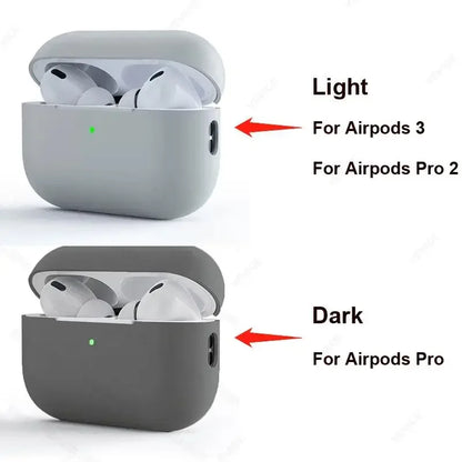 Dla AirPods Pro 2 Etui Płynny Silikon Pokrowiec Na AirPods 3 Pro 2 Etui Miękkie Słuchawki Ochronne Funda dla AirPod Pro 2 Pro2 Pokrowiec