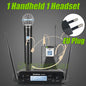 SENNESAI GLXD24 B58 Professional Dual Wireless Microphone 600-699MHz System Stage Performances UHF Dynamic 2 Channel Handheld