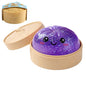 //Hot Glitter Dumpling Squishy with Box Dumplings Sensory Squeeze Toy for Stress Relief Fans Gift