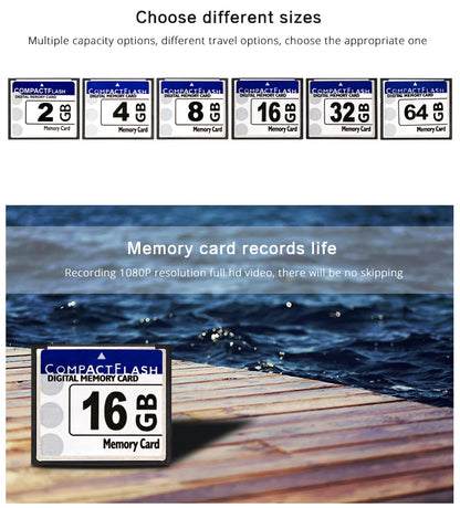 LEMIWEI CF Card 256MB 512MB Compact Flash Card 1GB 2GB 4GB CF Card 8GB 16GB 32GB 64GB Compactflash Memory Card For Camera